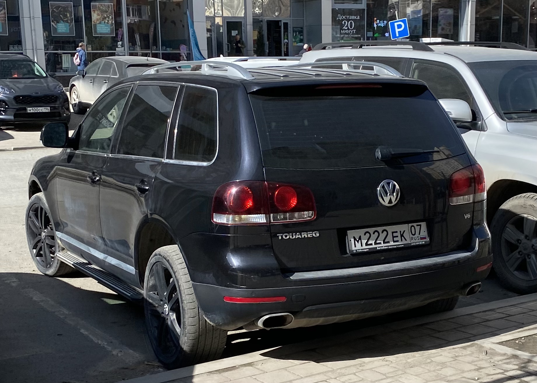 м 222 ек 07, Volkswagen Touareg 1st gen (7L), 2002–2010