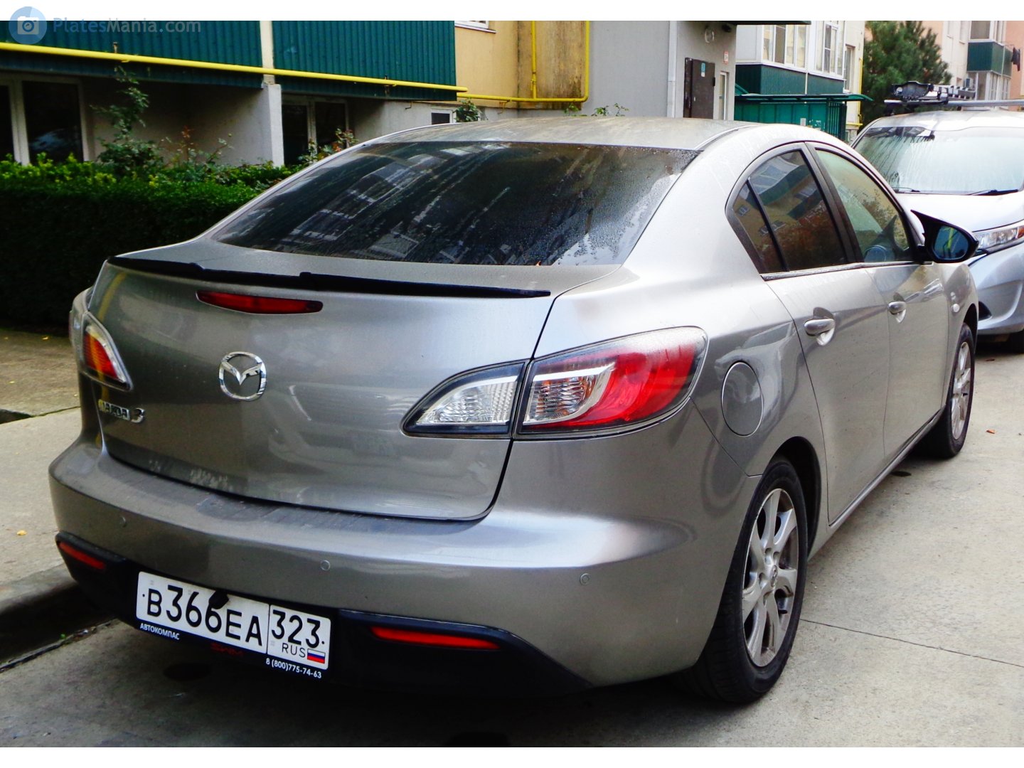 в 366 еа 323, Mazda 3 2nd gen Sedan (BL), 2009–2013