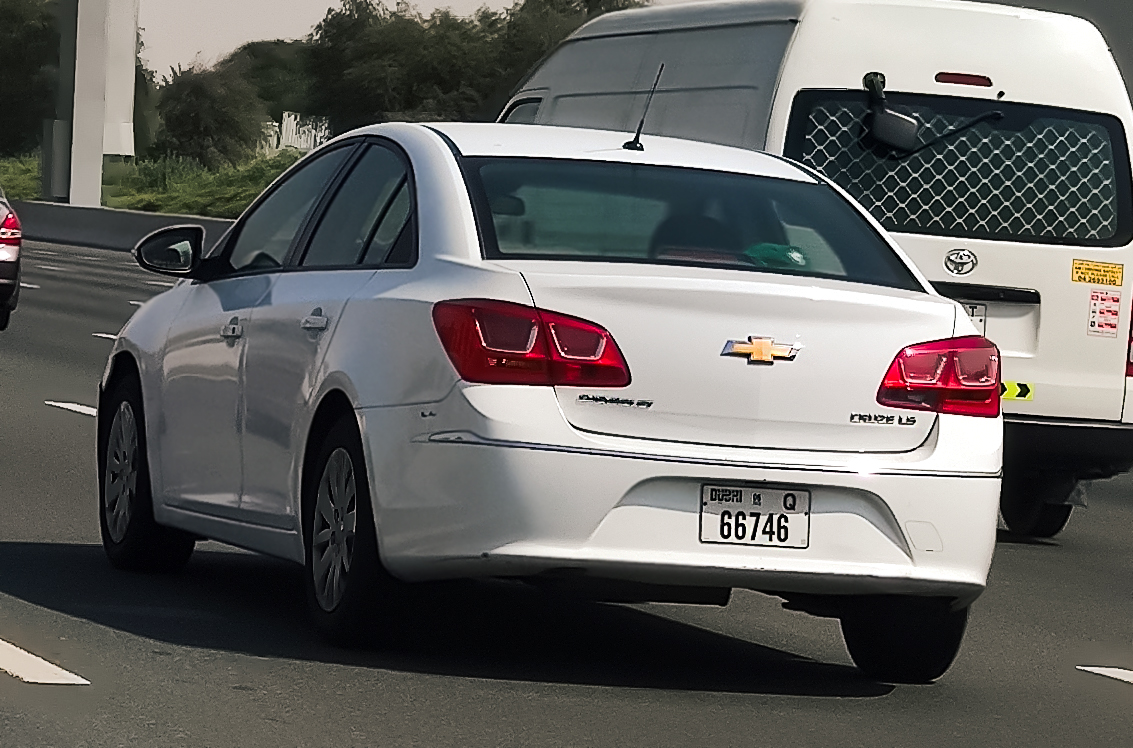 Q 66746, Chevrolet Cruze 1st gen Sedan (J300; Asia- and Middle East-market), facelift, 2014–2016
