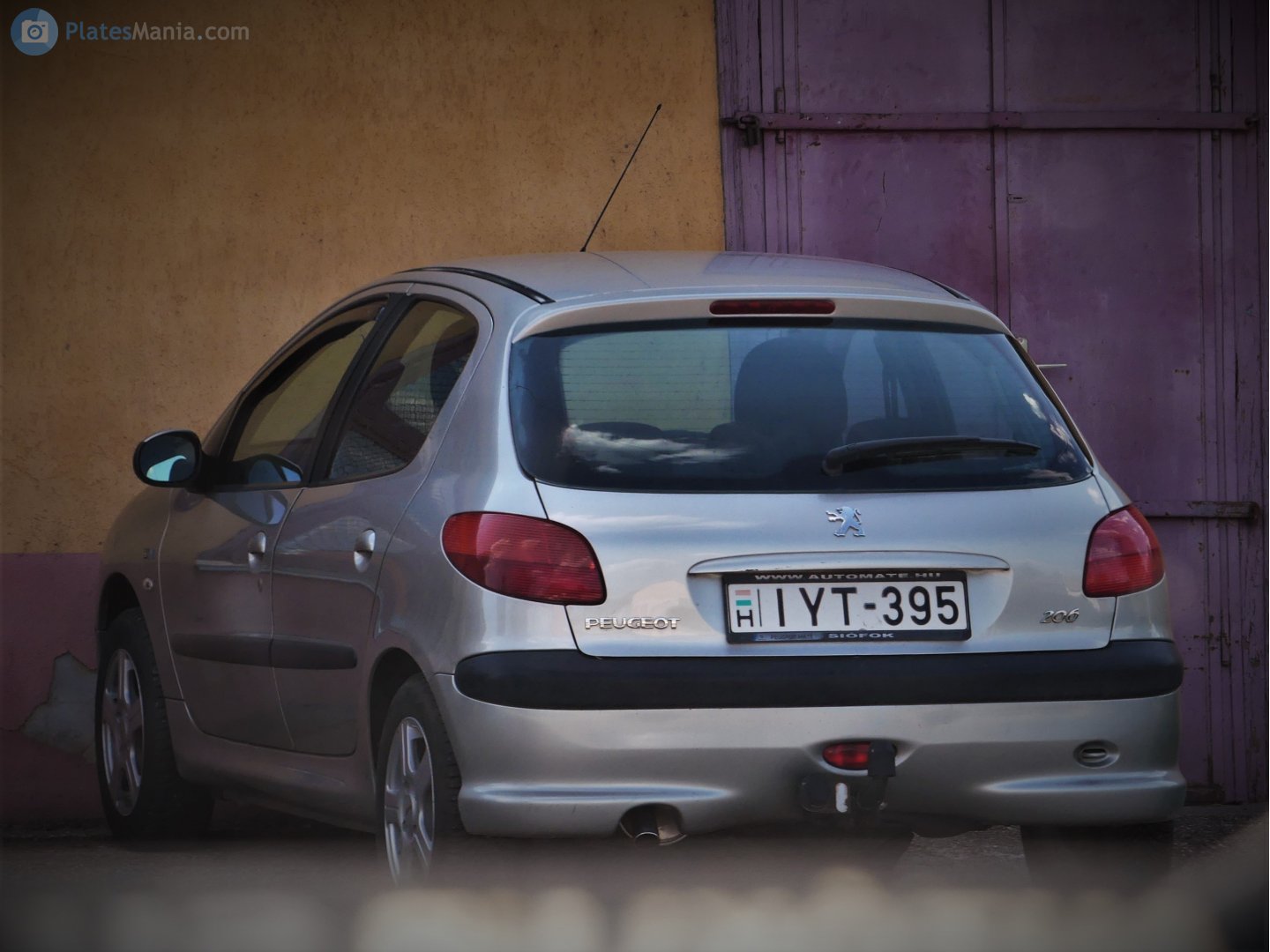 IYT-395, Peugeot 206 1st gen 5-door Hatch (T11), 1998–2009 (–2012 for IR-market)