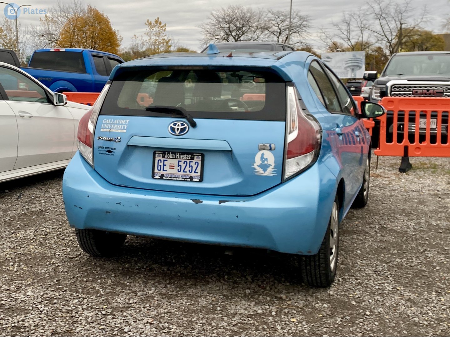 GE-5252, Toyota Prius 3rd gen c Hatchback (NHP10), 1st facelift, 2014–2016