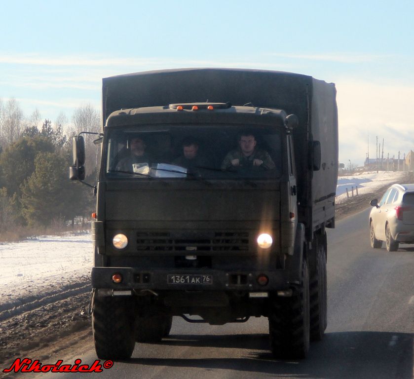 1361 ак 76, KamAZ 5350 