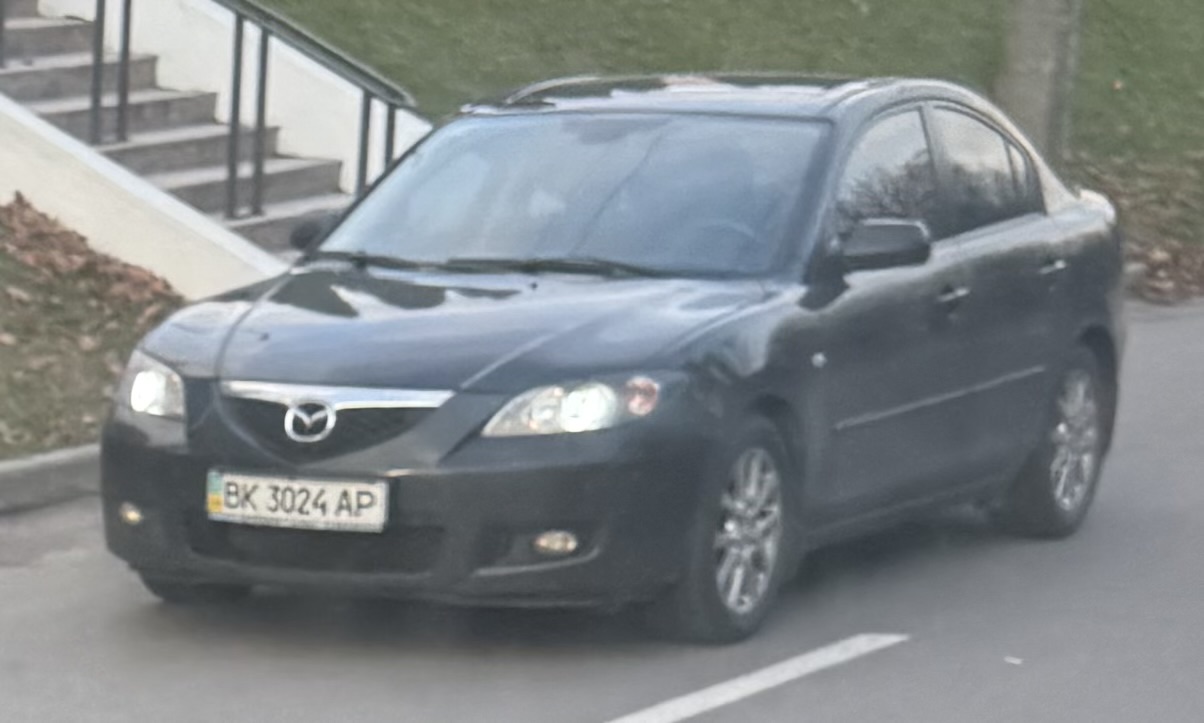 BK 3024 AP, Mazda 3 1st gen Sedan (BK), 2003–2009