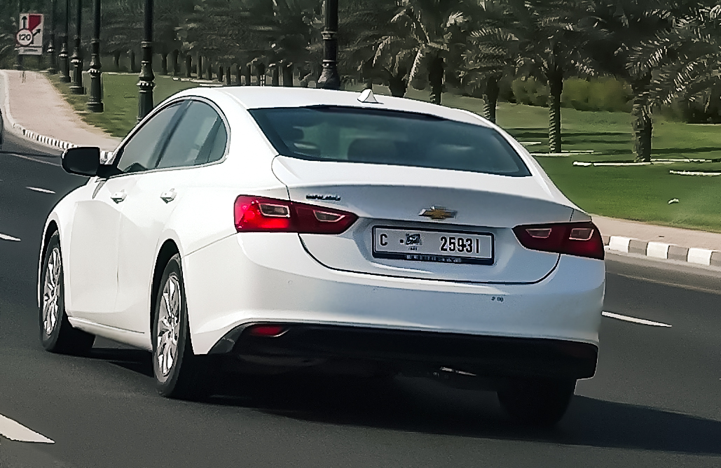 C 25931, Chevrolet Malibu 6th gen (XL) (E2XX), 2016–