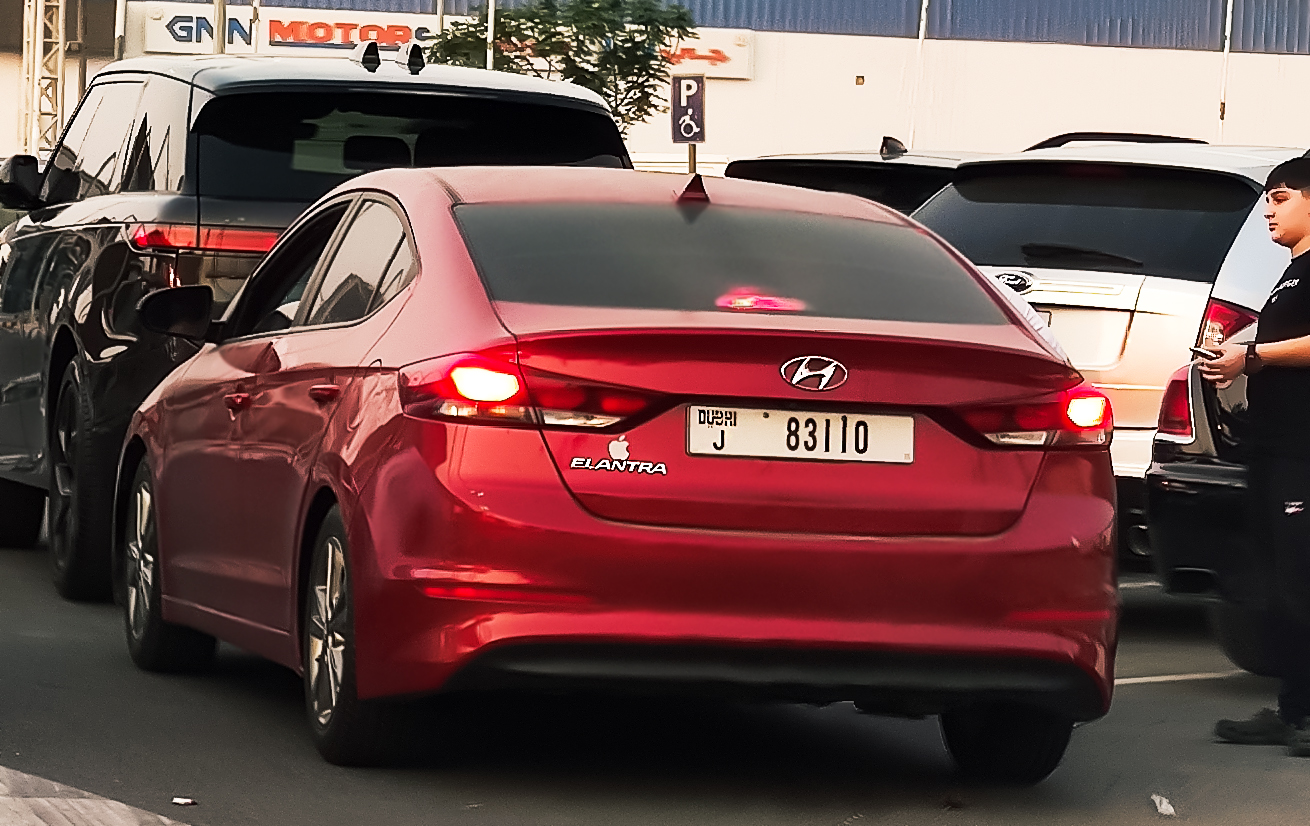 J 83110, Hyundai Elantra 6th gen Sedan (AD), 2015–2018