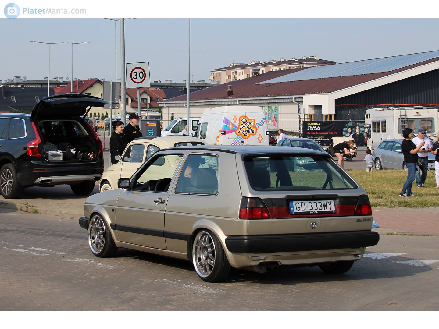 GD 333WY, Volkswagen Golf 1st gen 3-door Hatch (17), 1974–1984