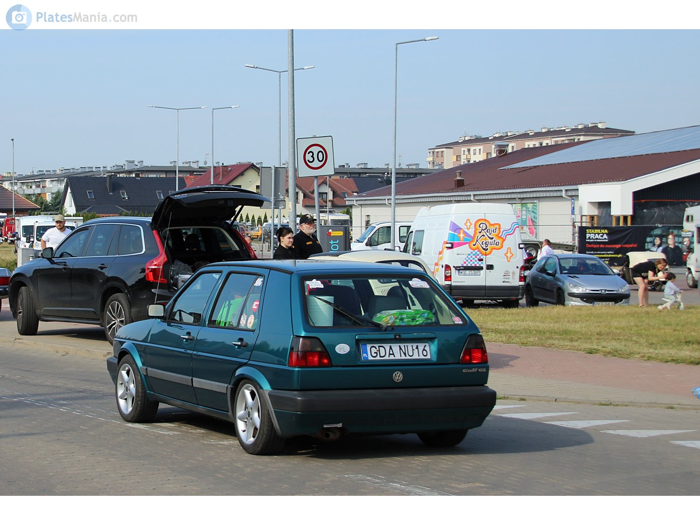 GDA NU16, Volkswagen Golf 2nd gen 5-door Hatch (19/1G), 1983–1992