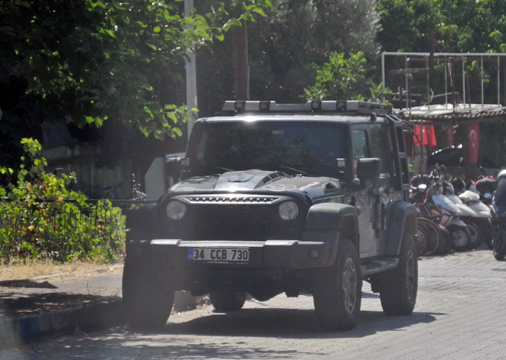 34 CCB 730, Jeep Wrangler 3rd gen 5-door SUV (JK), 2006–2018