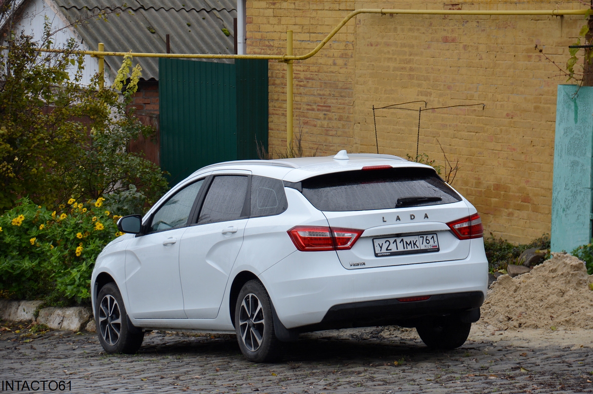 у 211 мк 761, Lada (VAZ) Vesta 1st gen SW (GFK), 2017–2022