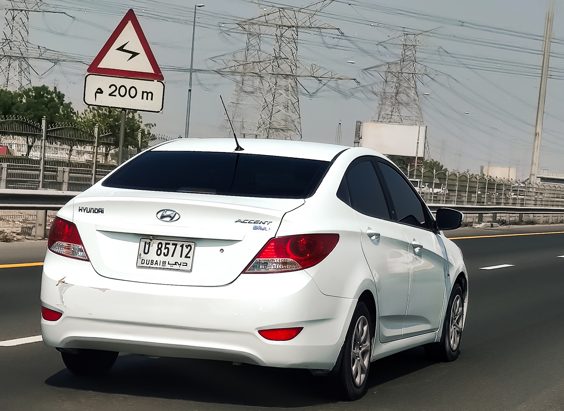 U 85712, Hyundai Accent 4th gen Sedan (RB), 2010–2019