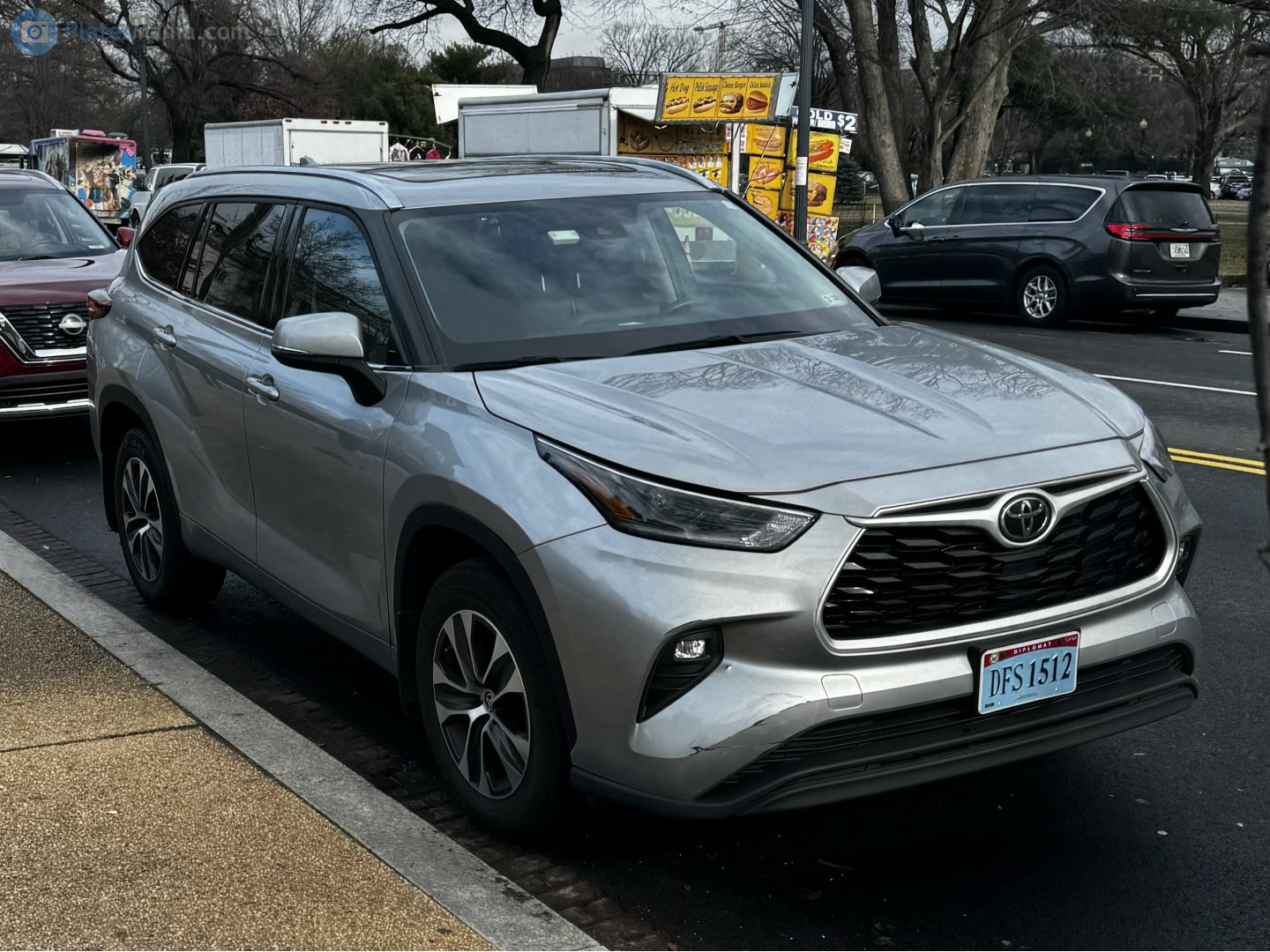 DFS 1512, Toyota Highlander 4th gen (XU70), 2019–