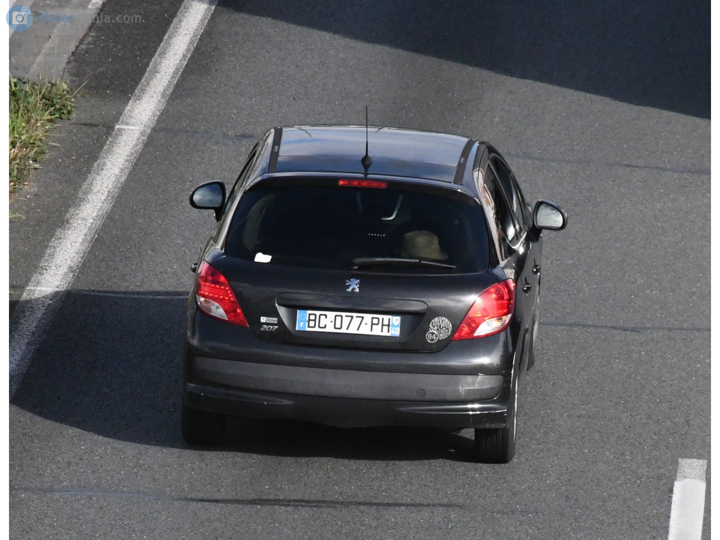 BC-077-PH, Peugeot 207 (207+) 5-door Hatch (A71), 2006–2014