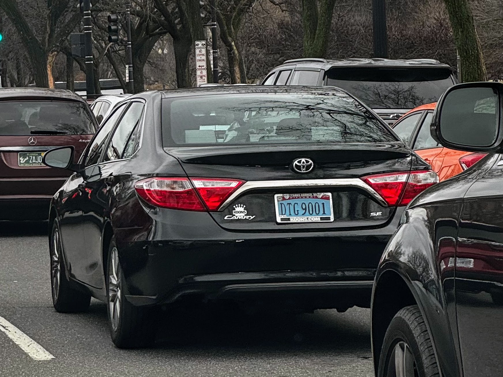 DTG 9001, Toyota Camry 7th gen (Altise, Atara) (XV50; NA- and AU-market), facelift, 2014–2018