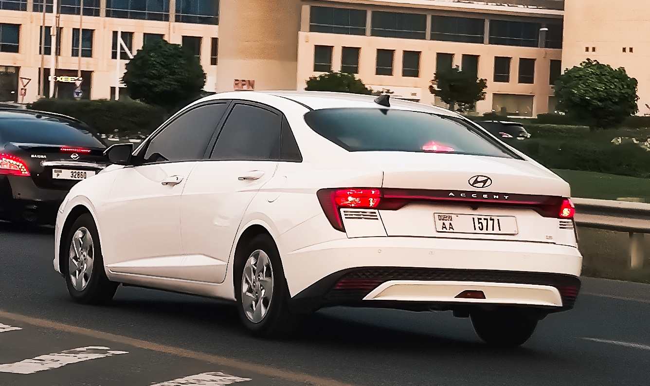 AA 15771, Hyundai Accent 6th gen (BN7), 2023–