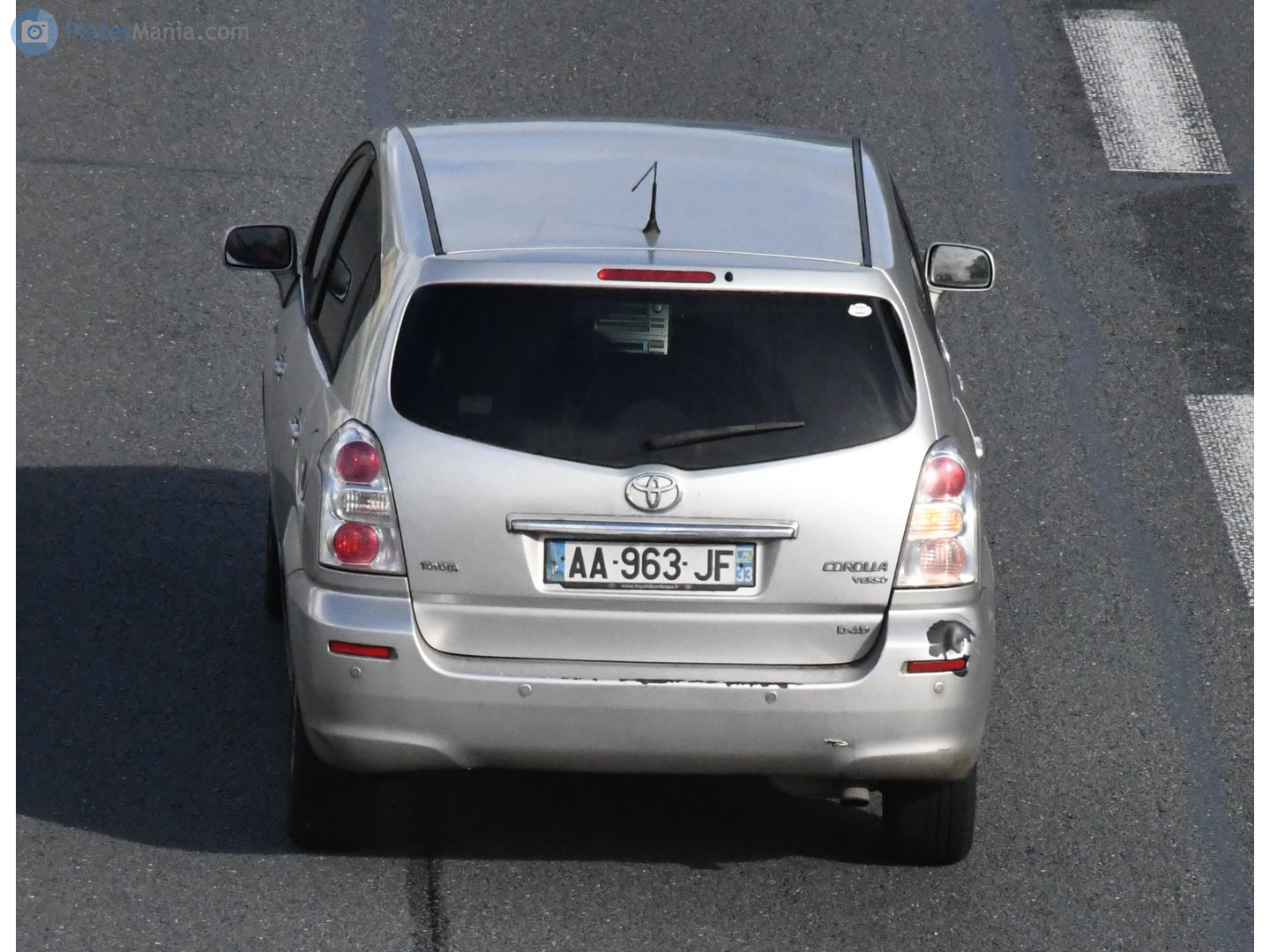 AA-963-JF, Toyota Corolla Verso 2nd gen (AR10), 2004–2009