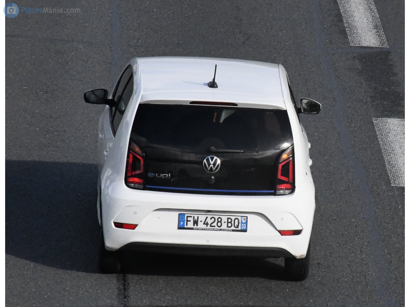 FW-428-BQ, Volkswagen up! 1st gen e-up! 5-door Hatch (AA), facelift, 2016–