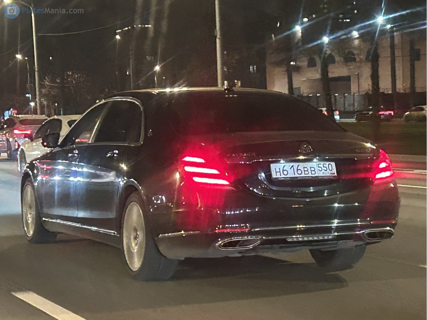 н 616 вв 550, Mercedes-Benz S-Klasse Maybach, 8th gen Sedan (X222), 2015–2020