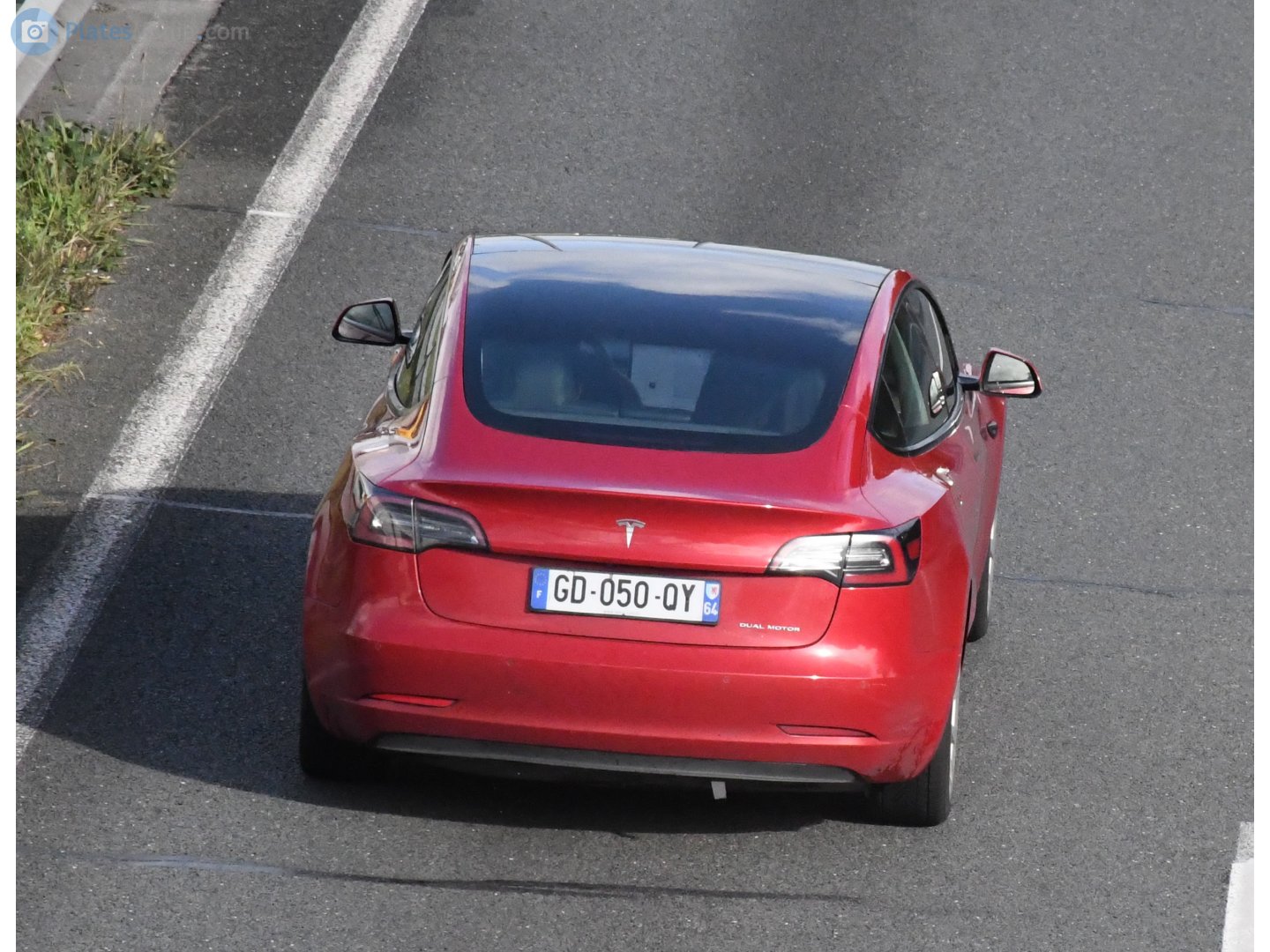 GD-050-QY, Tesla Model 3 1st gen (5YJ3), 2017–2023