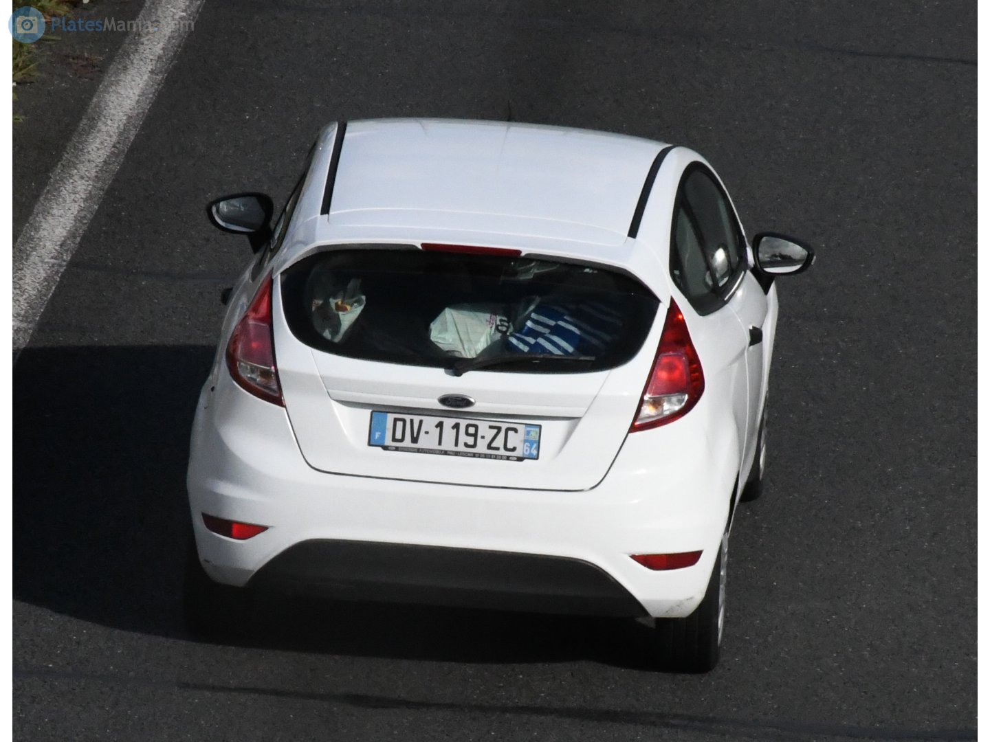 DV-119-ZC, Ford Fiesta 6th gen 3-door Hatch (B299; JA8), facelift, 2012–2017