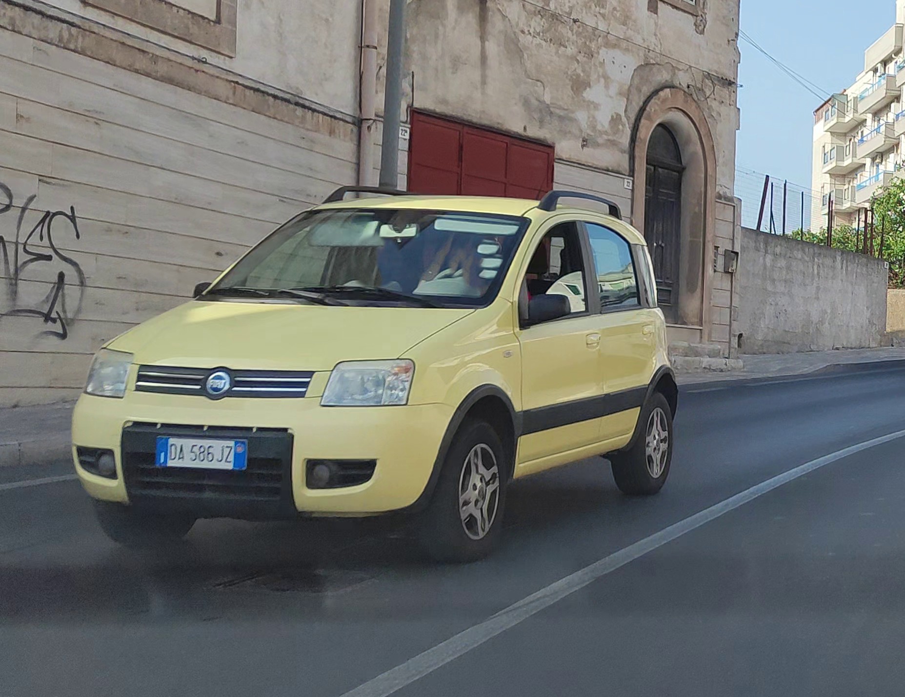 DA 586 JZ, FIAT Panda 2nd gen 4x4 (169), 2004–2012