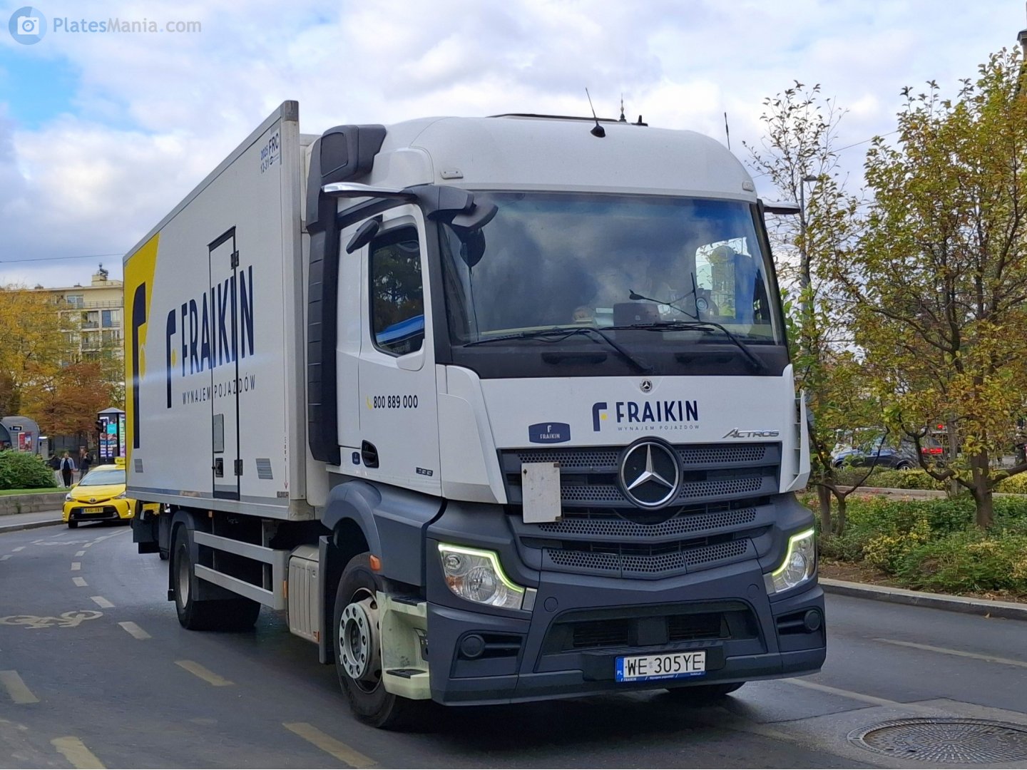 WE 305YE, Mercedes-Benz Actros 3rd gen (MP4/MP5), 2011–