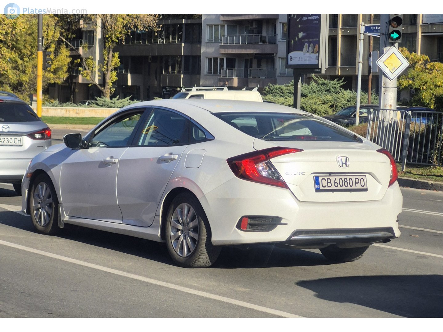 CB 6080 PO, Honda Civic 10th gen Sedan (FC), 2015–2022