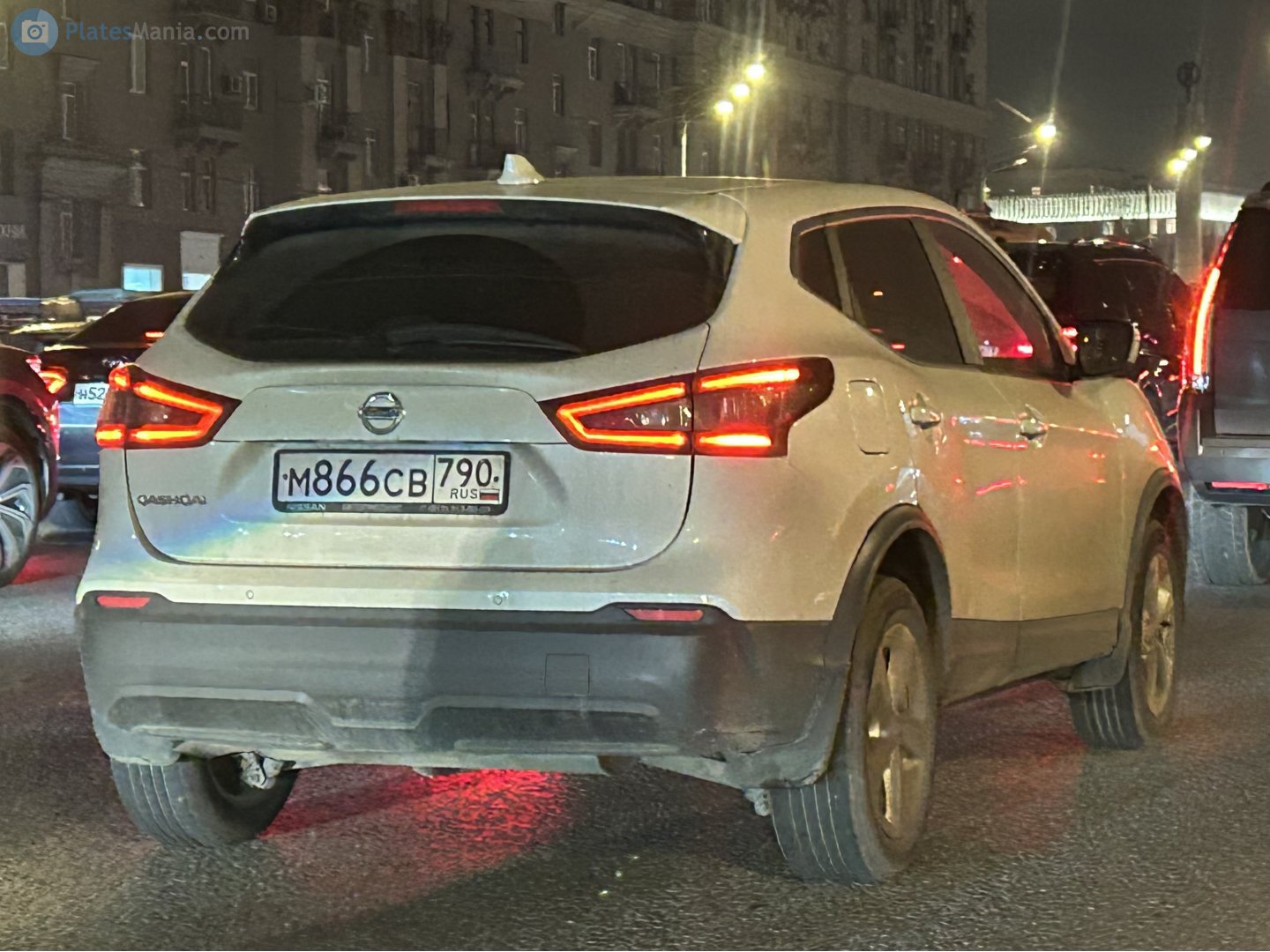 м 866 св 790, Nissan Qashqai 2nd gen (J11), 2014–2017 (–2019 for others)