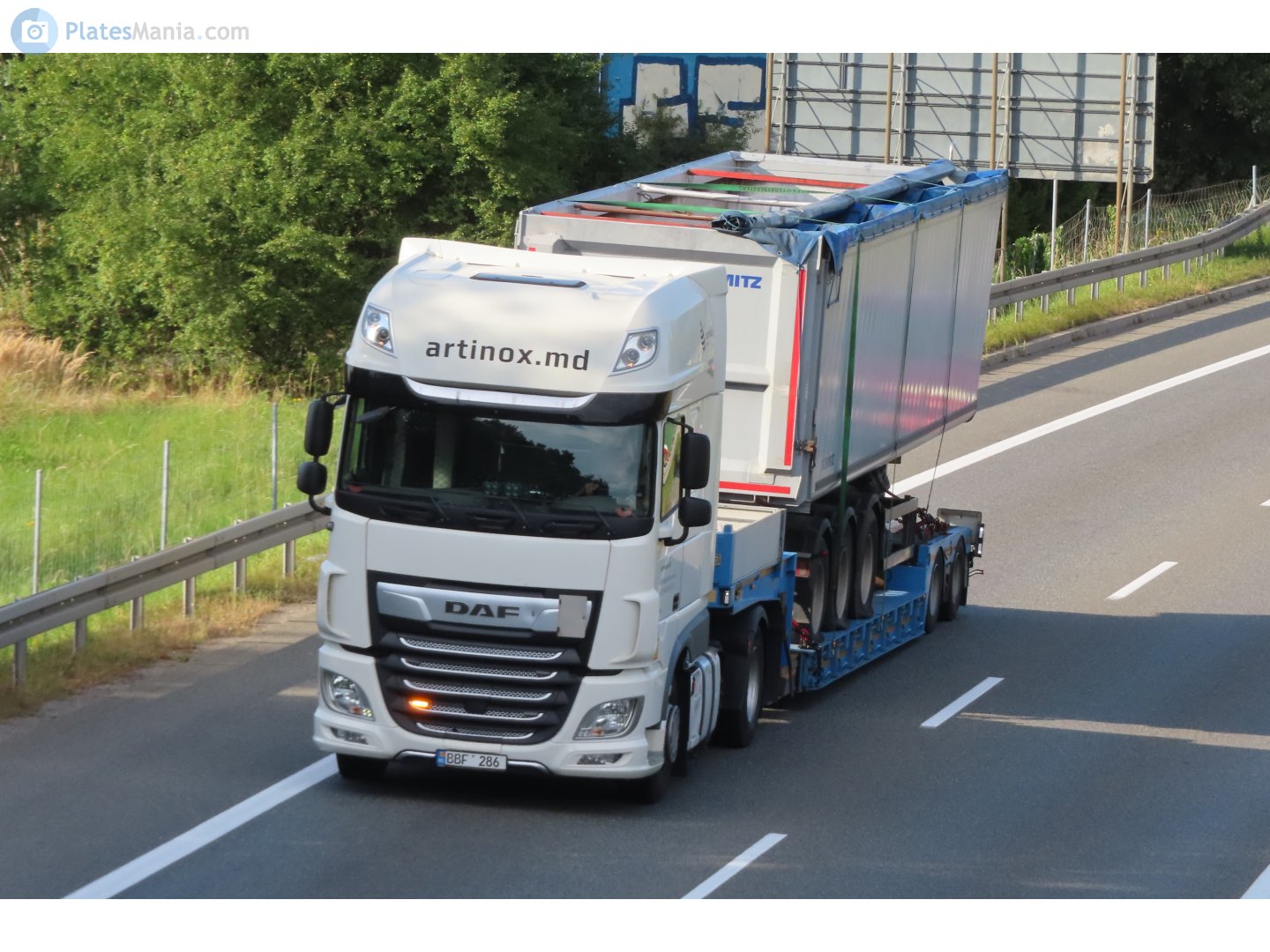 BBF 286, DAF XF 4th gen, facelift, 2017–