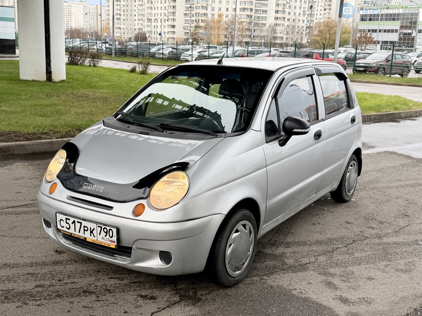 с 517 рк 790, Daewoo Matiz 1st gen (M150), facelift, 2000­–2011  (­–2015 for CIS-market)