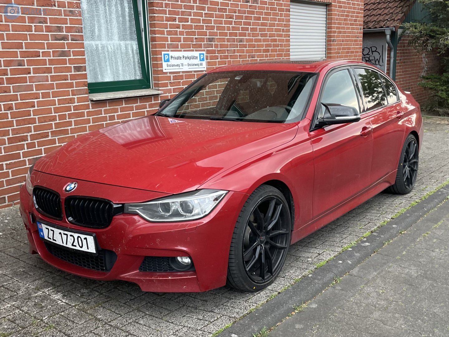 ZZ 17201, BMW 3 Series 6th gen Sedan (F30/F35), 2011–2019
