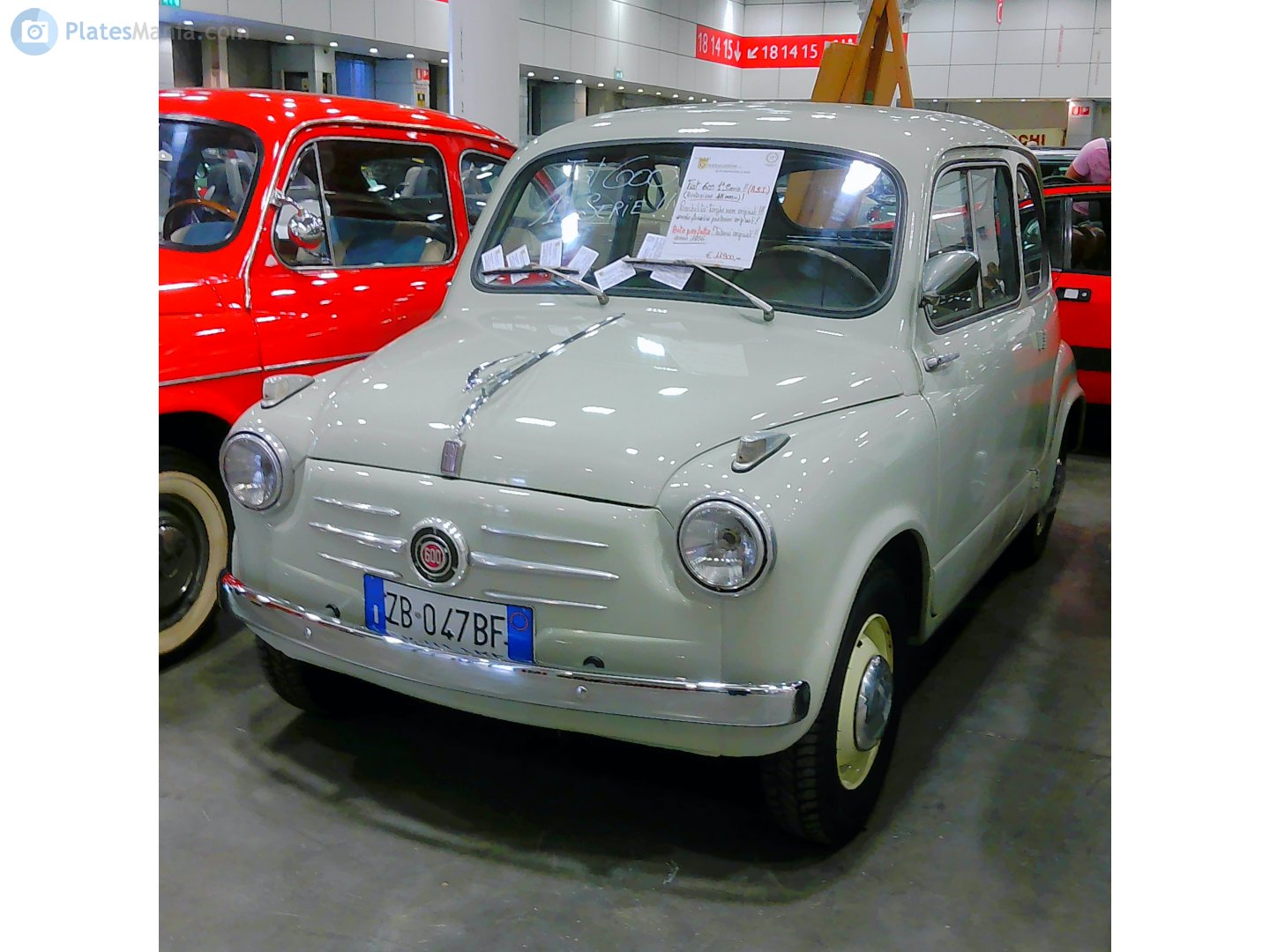 ZB 047 BF, FIAT 600 (600D) Berlina (100), 1955–1969
