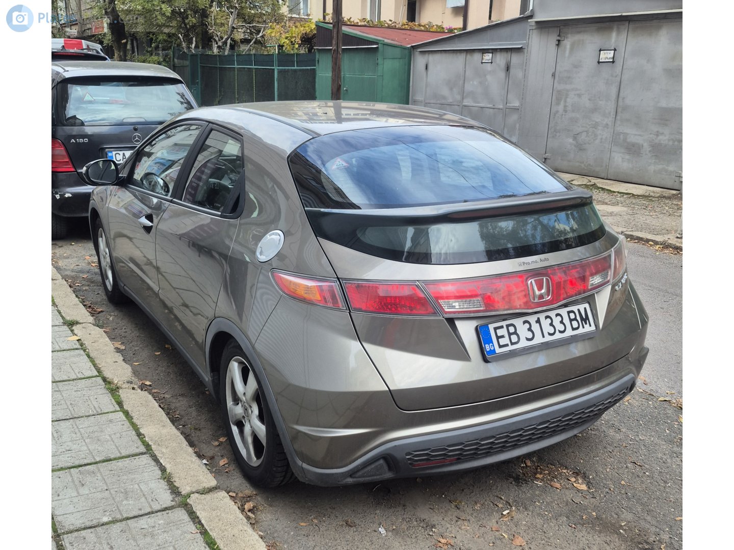 EB 3133 BM, Honda Civic 8th gen 5-door Hatch (FK/FN; Global-market), 2005–2012