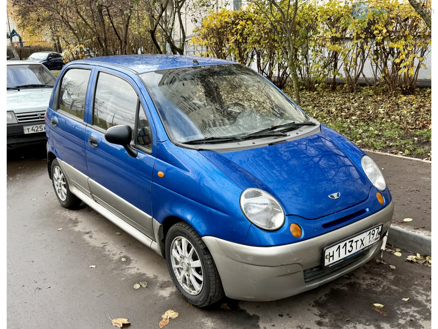 н 113 тх 197, Daewoo Matiz 1st gen (M150), facelift, 2000­–2011  (­–2015 for CIS-market)