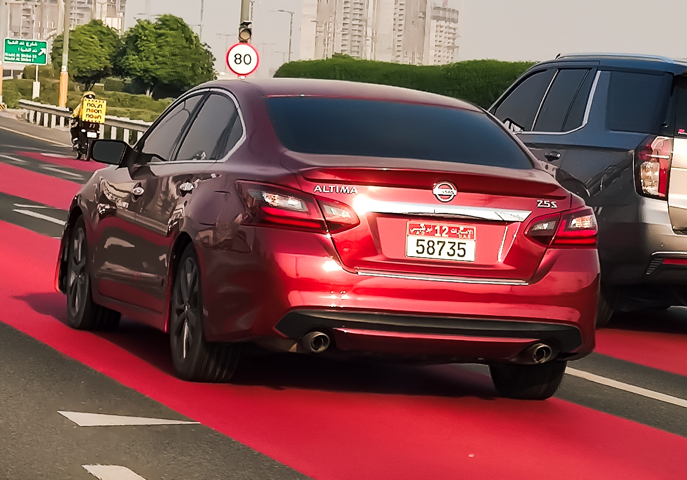 12 58735, Nissan Altima 5th gen (L33), facelift, 2015–2018