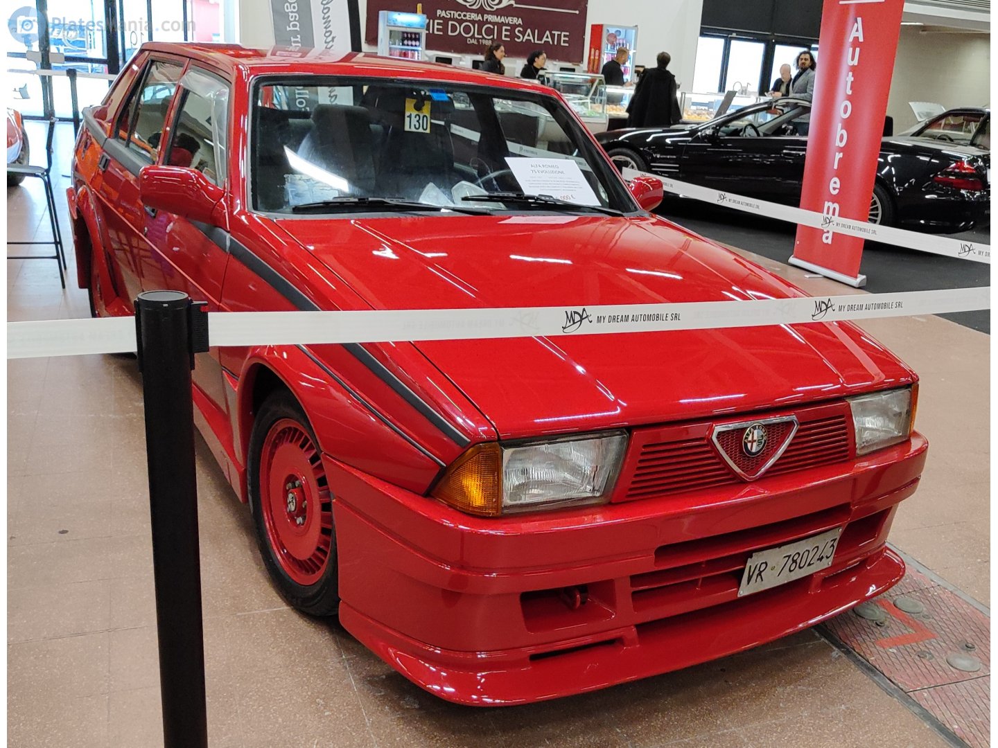 VR 780243, Alfa Romeo 75 1st gen (162B), 1985–1992