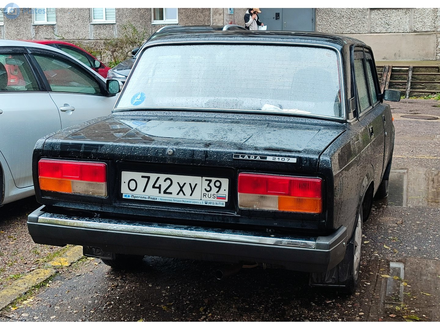 о 742 ху 39, Lada (VAZ) 2107 Жигули (Nova / Riva / Signet / 1500), 1982–2014