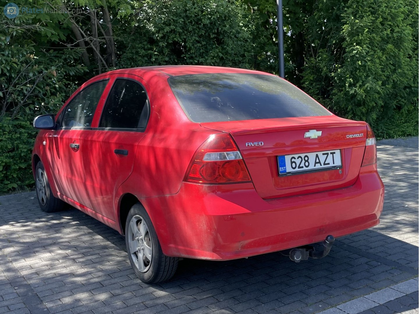 628 AZT, Chevrolet Aveo 1st gen Sedan (T250), facelift, 2006–2016