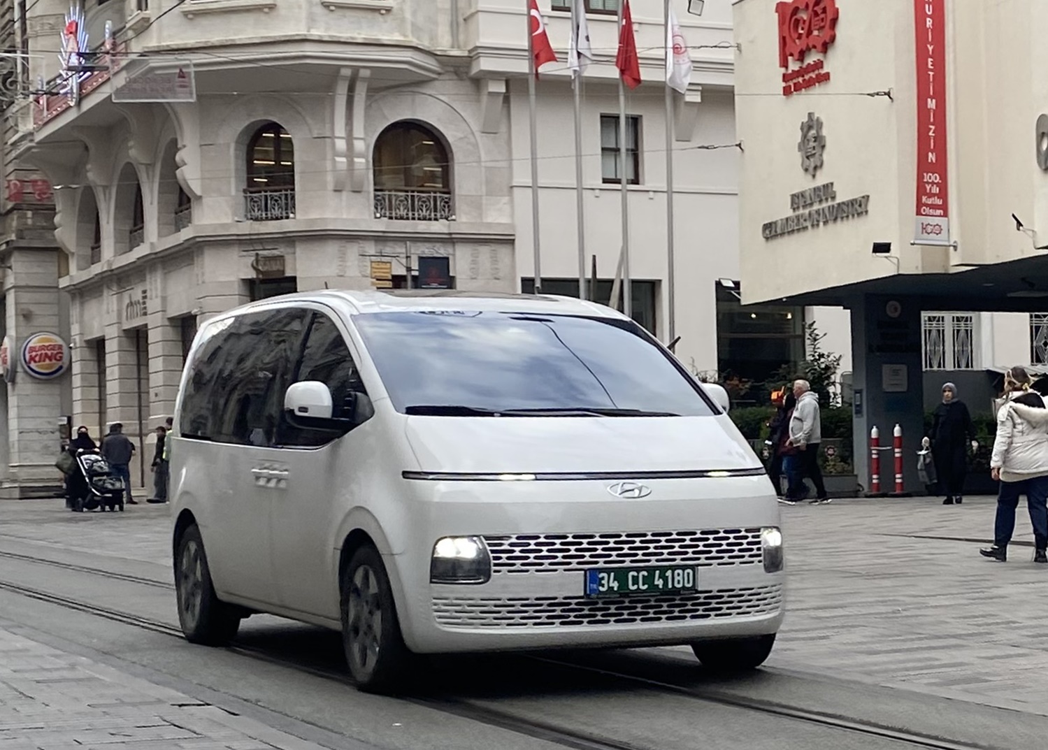 34 CC 4180, Hyundai Staria 1st gen (US4), 2021–