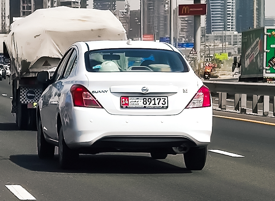 14 89173, Nissan Sunny 10th gen (N17; Asia- and Middle East-market), 2011­–2020 (–present for Middle East-market)