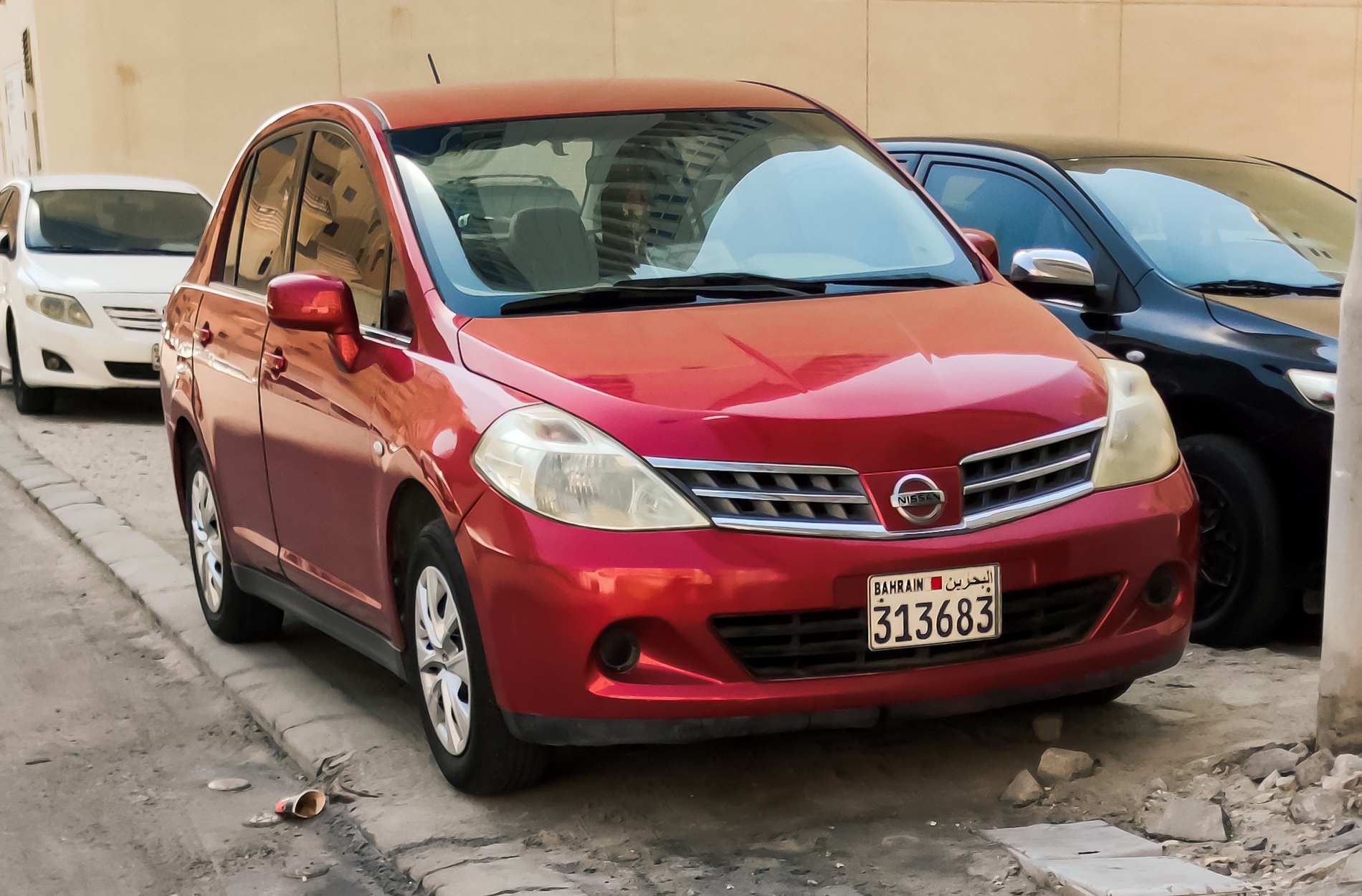 313683, Nissan Tiida 1st gen (Latio) Sedan (SC11), 2004–2012 (–2018 for TW- and LATAM-market)