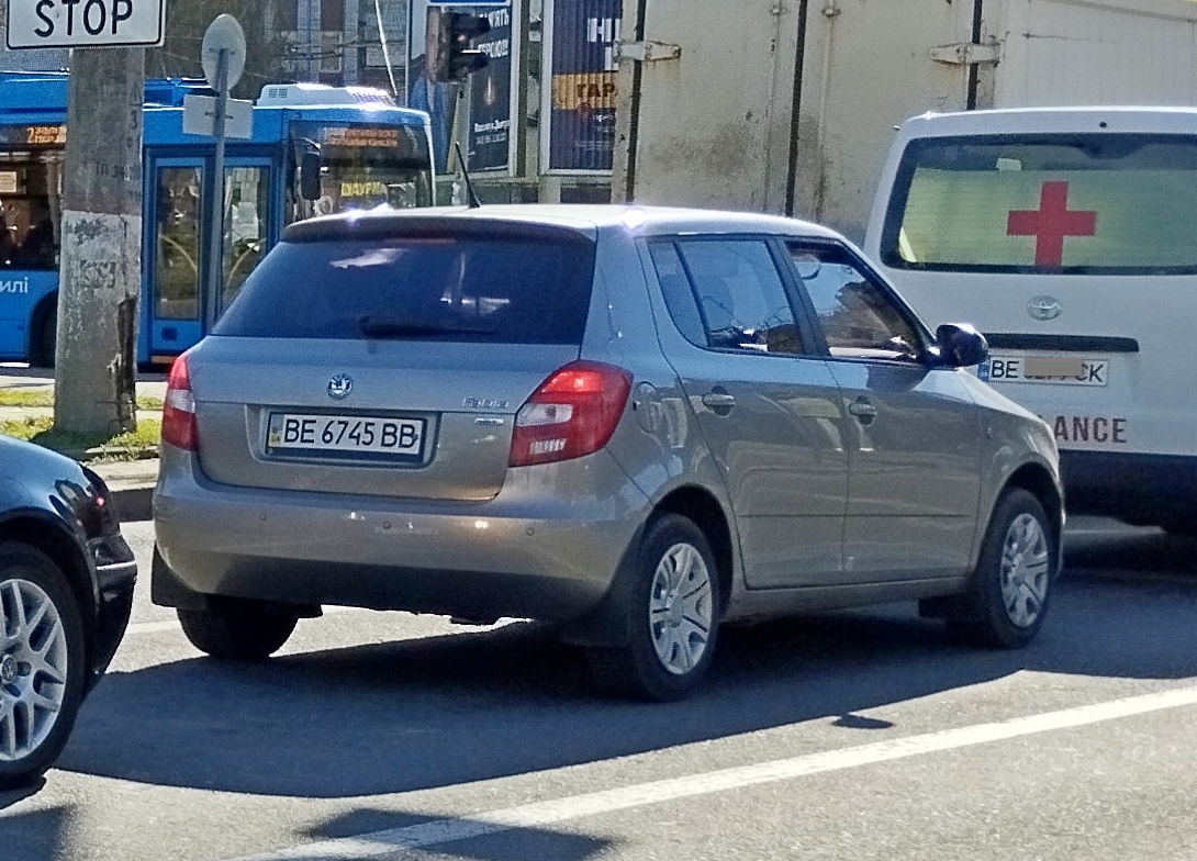 BE 6745 BB, Skoda Fabia 