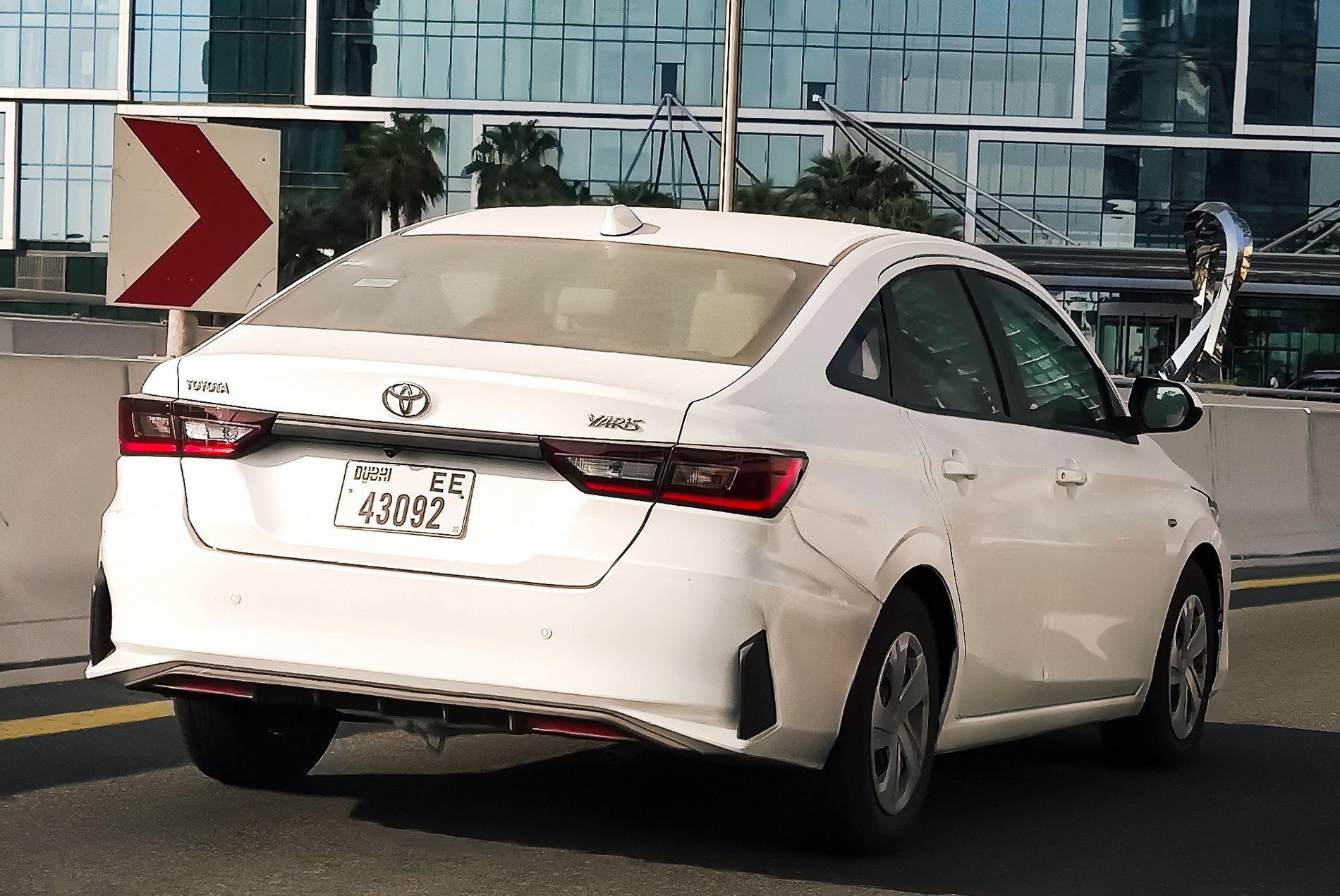 EE 43092, Toyota Yaris 4th gen (Ativ) Sedan (AC100), 2022–