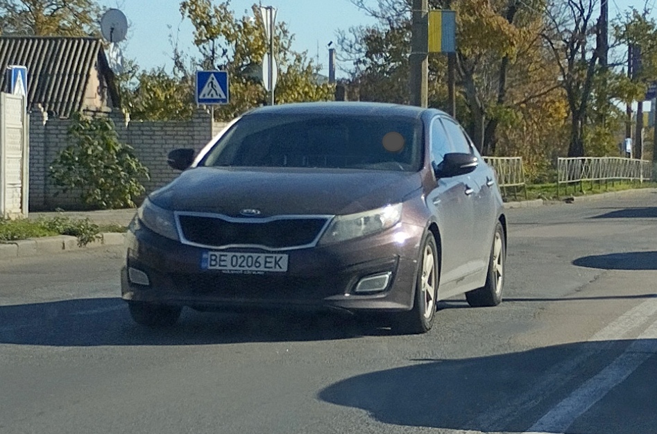 BE 0206 EK, Kia Optima 