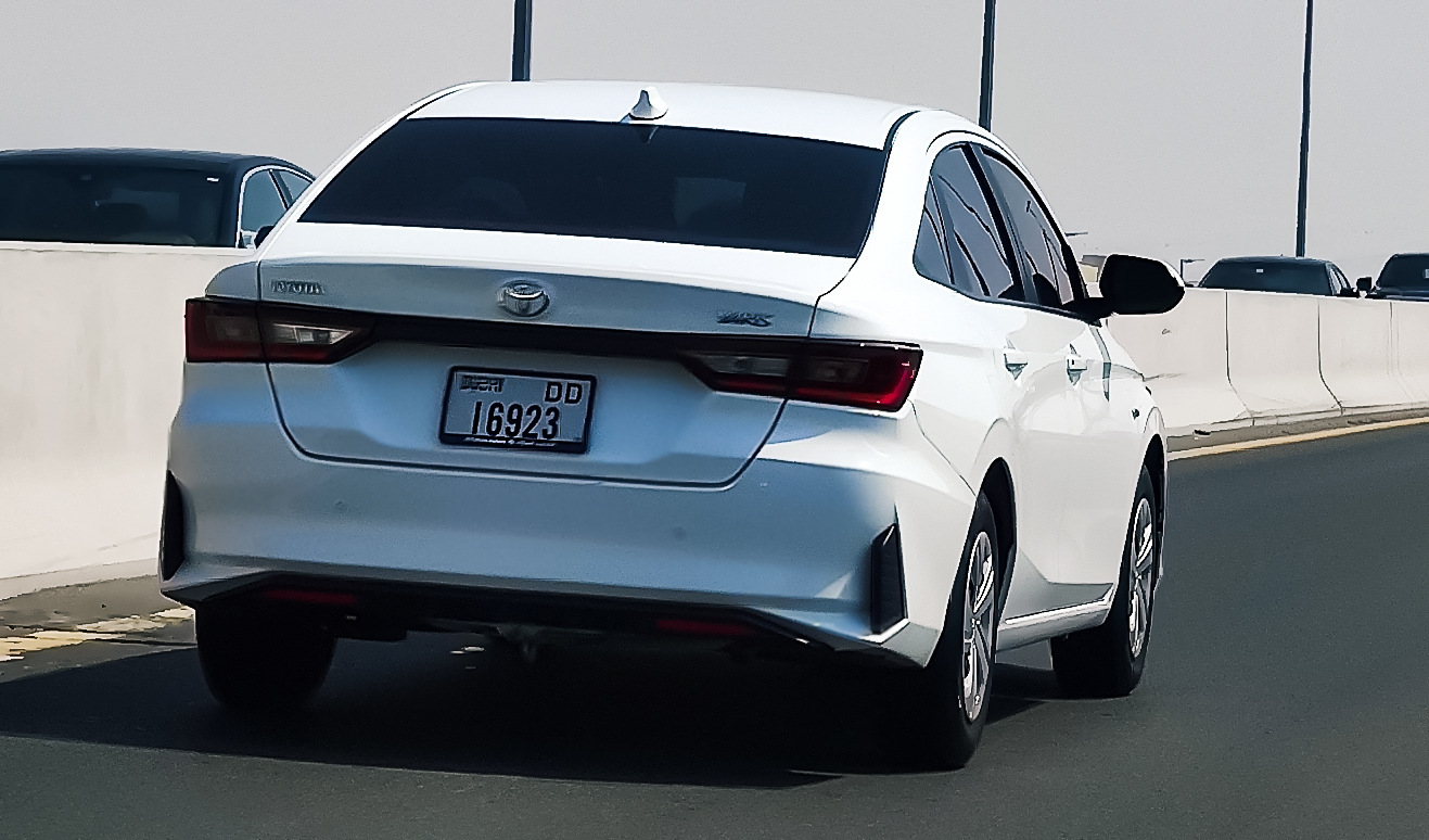 DD 16923, Toyota Yaris 4th gen (Ativ) Sedan (AC100), 2022–