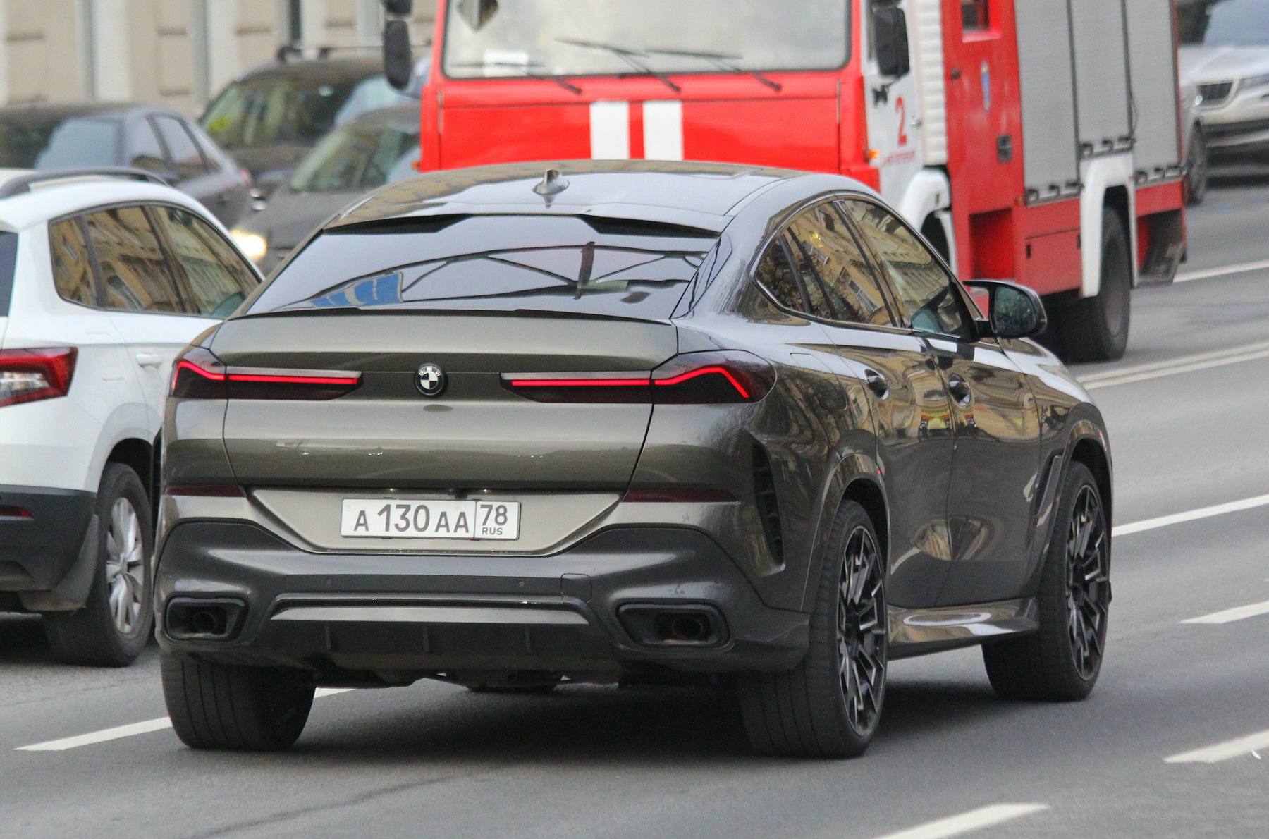 а 130 аа 78, BMW X6 3rd gen (G06), 2019–