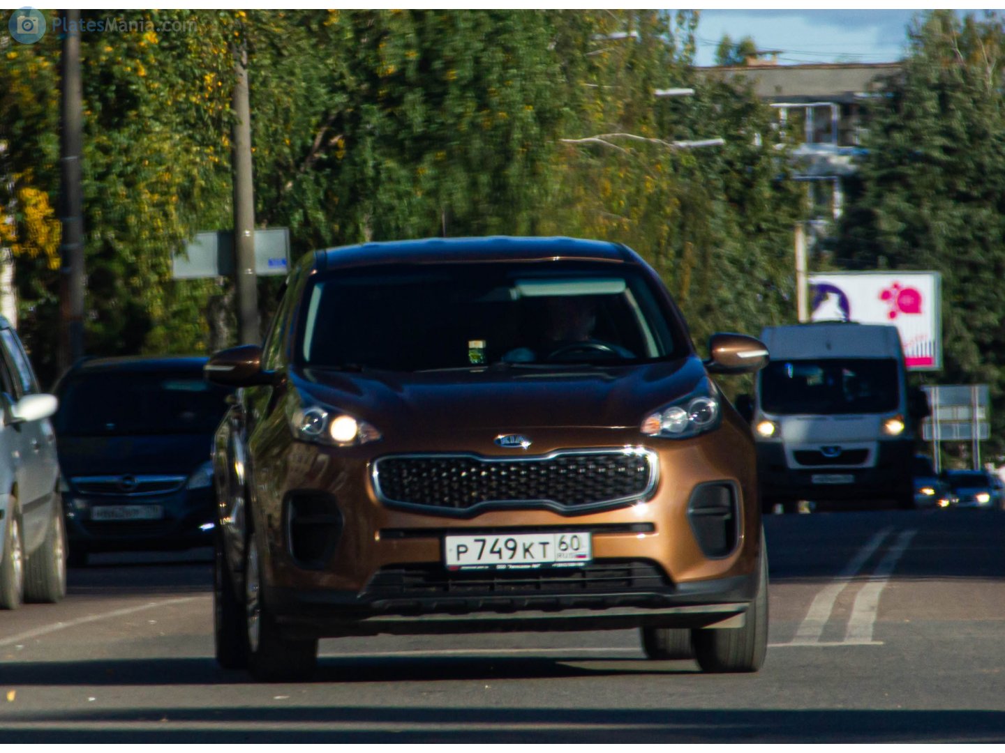 р 749 кт 60, Kia Sportage 