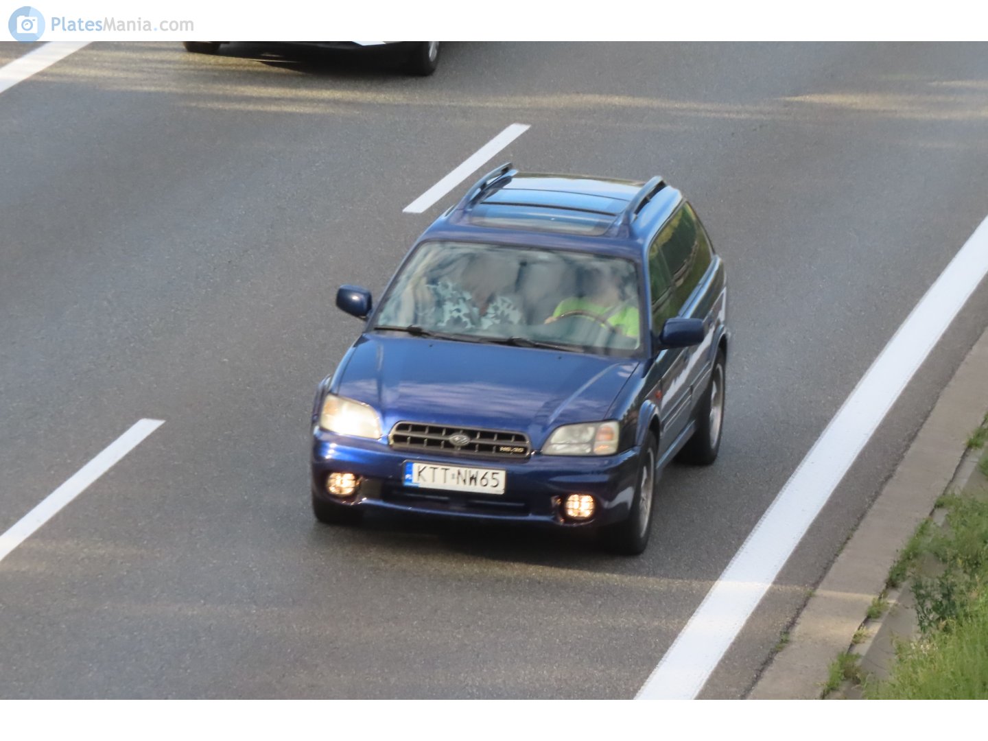 KTT NW65, Subaru Legacy 3rd gen Outback Wagon (Lancaster) (BH), 1998–2004