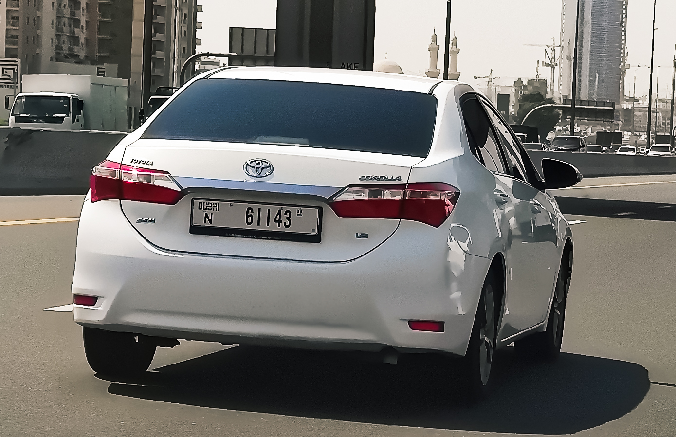 N 61143, Toyota Corolla 11th gen (Altis/Quest) Sedan (E170/E180; Global-market), 2013–2020 (–present for ZA-market)