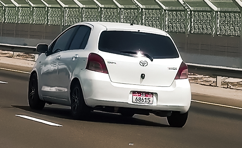 10 68615, Toyota Yaris 2nd gen 5-door Hatch (XP90), 2005–2011