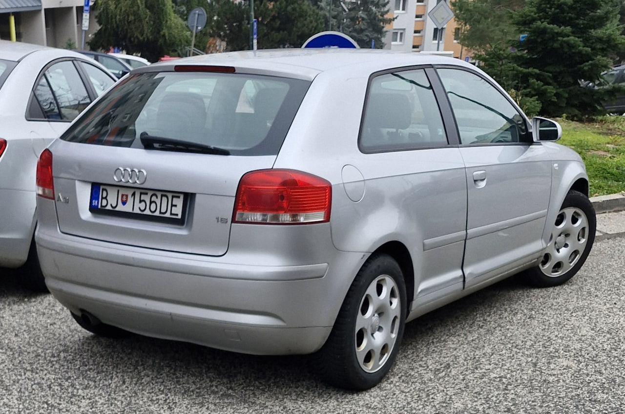 BJ-156DE, Audi A3 2nd gen 3-door Hatch (8P1), 2003–2012